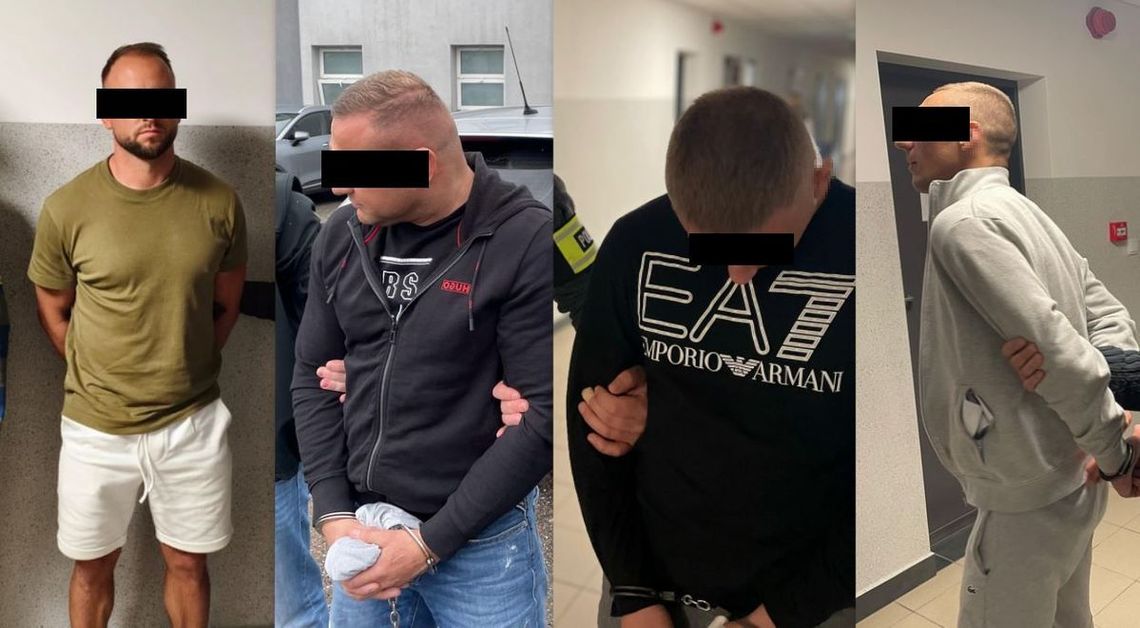 Potężny cios w gang narkotykowy. Zlikwidowane cztery magazyny, policjanci zatrzymali 6 osób