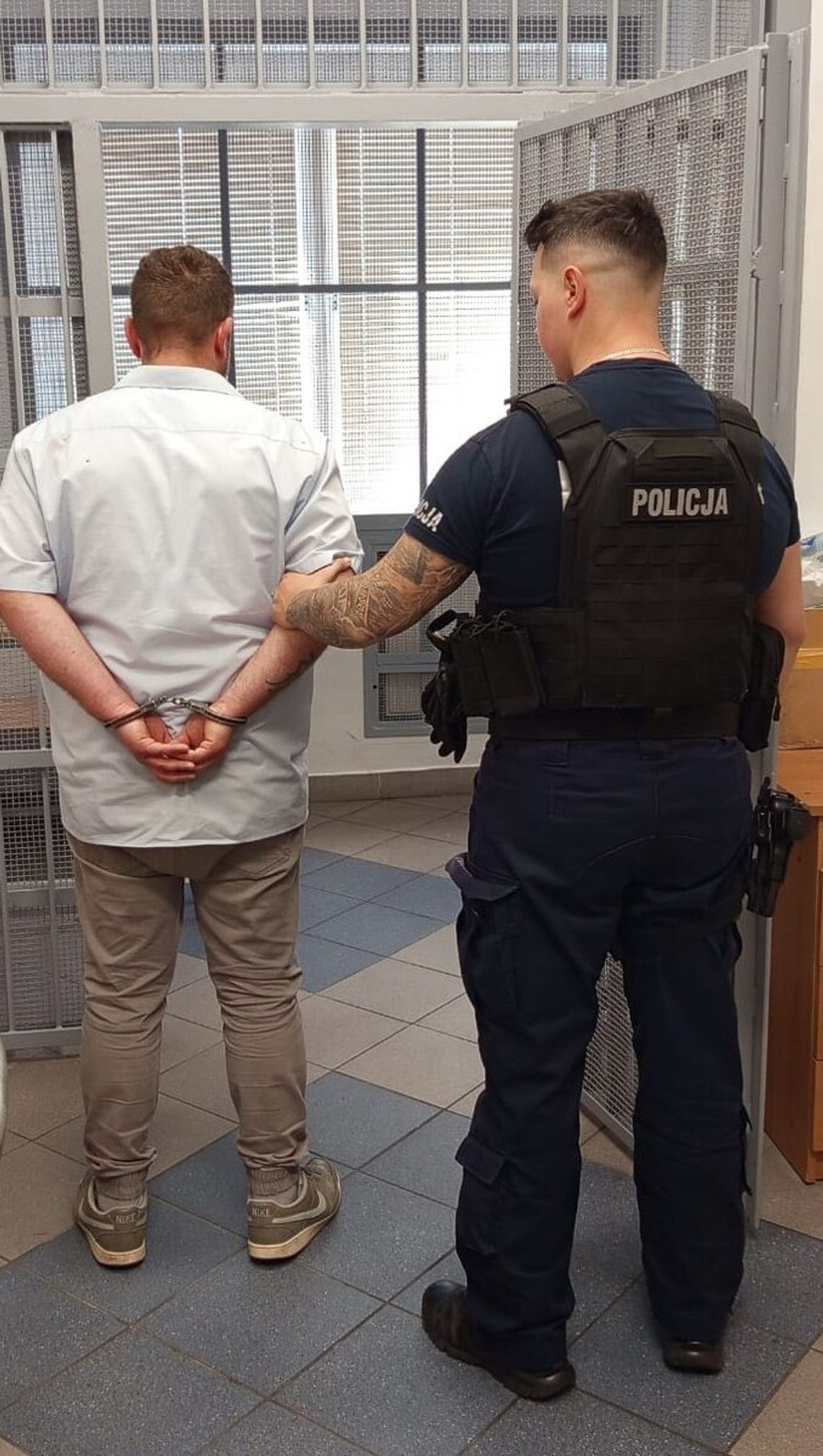 Pozbawił człowieka wolności, sam trafił za kraty. Koniec ucieczki przed karą