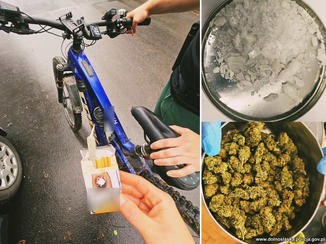 Próbował sprzedać kradziony rower, w paczce papierosów miał grubego skręta, a to był dopiero początek jego problemów