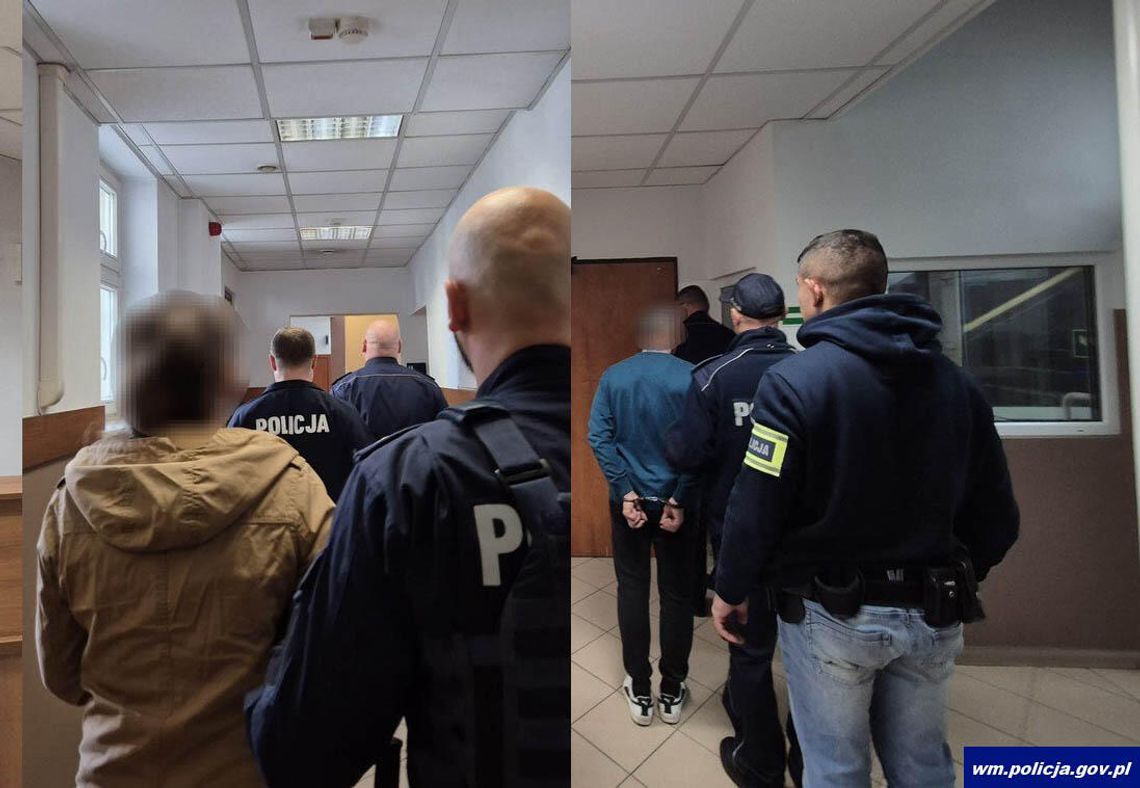 Przewrócili go i skopali, a potem ukradli plecak. Zatrzymano mężczyznę i kobietę, która mu pomagała