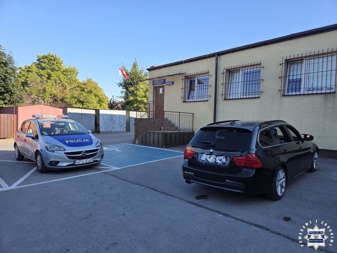 Przyjechał pijany BMW na komisariat. W samochodzie czekała kobieta z dzieckiem Przyjechał pijany BMW na komisariat. W samochodzie czekała kobieta z dzieckiem
