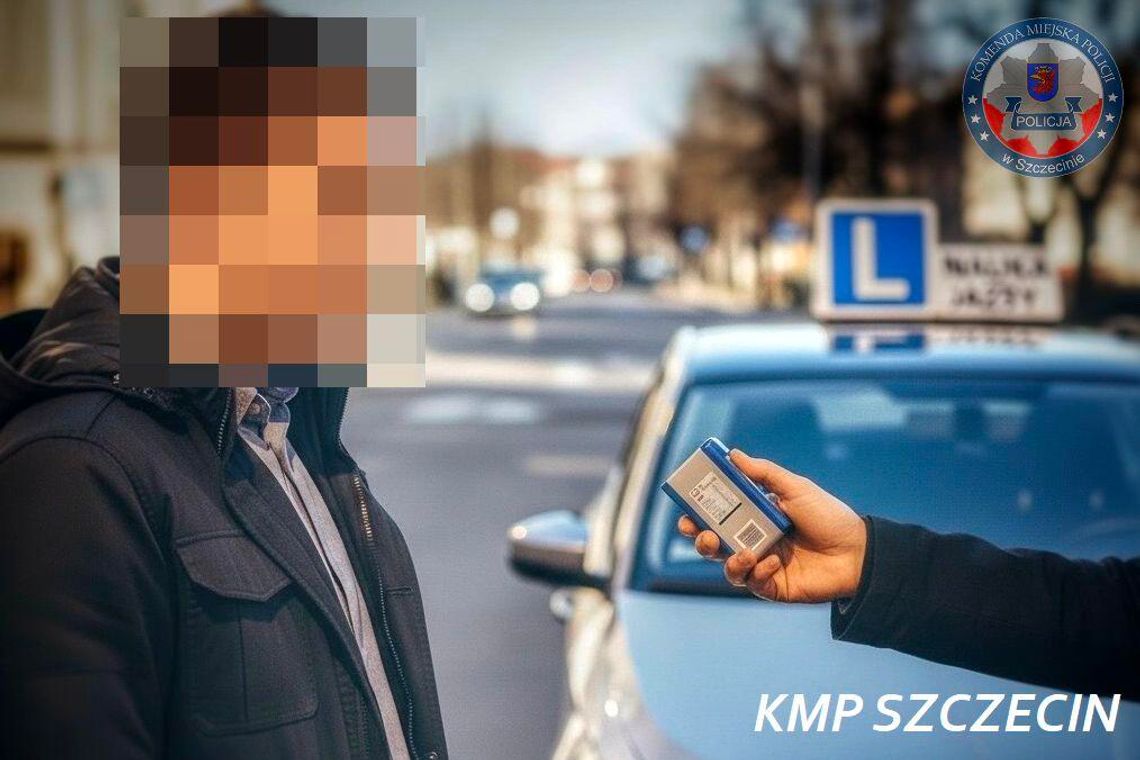 Przyszedł zdawać na prawko po alkoholu. Stracił je kilka lat temu, bo jeździł pijany