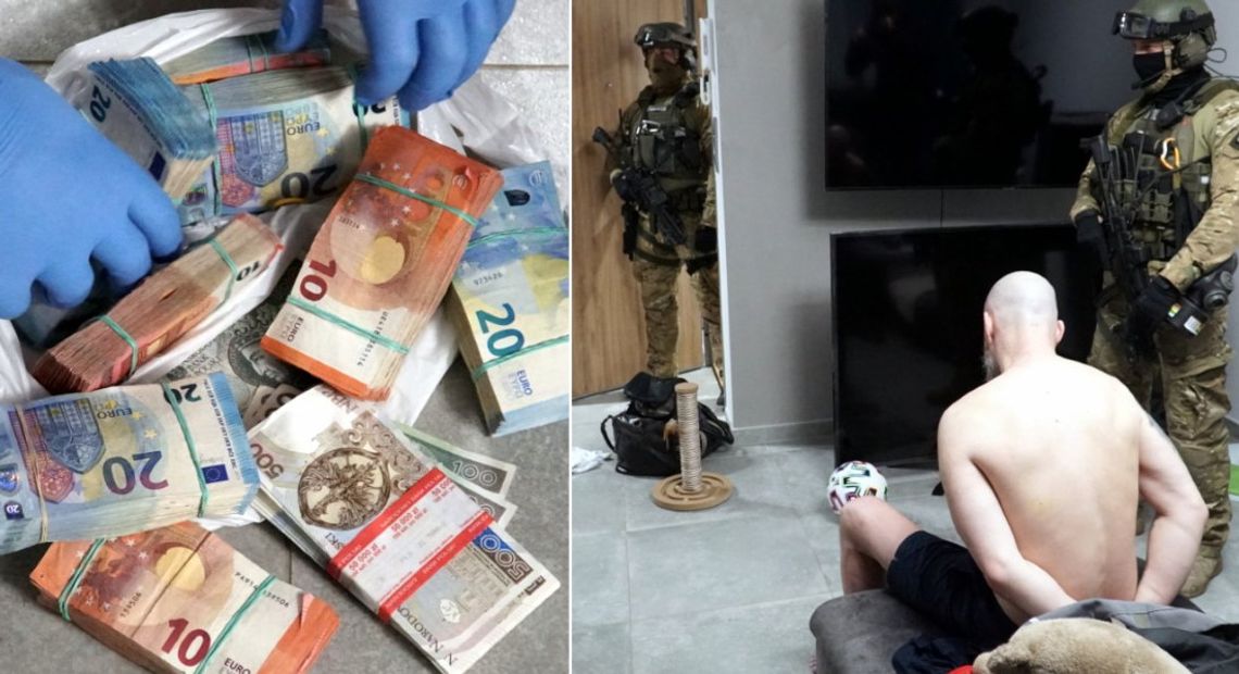 Rozbita zbrojna grupa przemycająca narkotyki z Holandii do Polski [WIDEO, ZDJĘCIA]