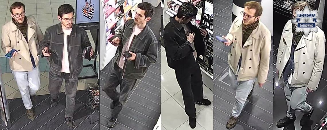 Rozpoznajesz tych mężczyzn? Policja szuka sprawców kradzieży perfum za dwa tysiące złotych Rozpoznajesz tych mężczyzn? Policja szuka sprawców kradzieży perfum za dwa tysiące złotych