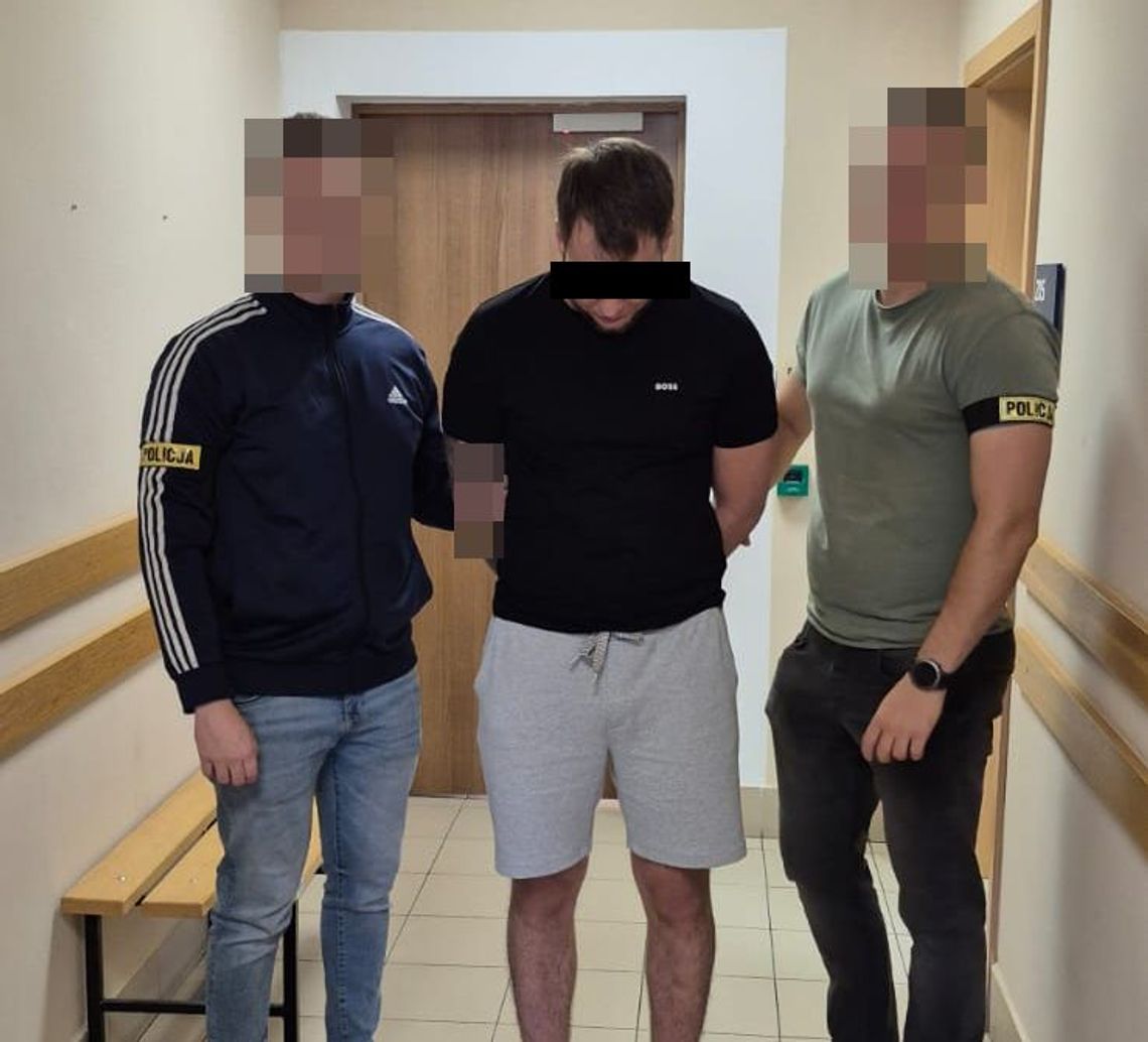 Ścigany listem gończym 27-latek ukrywał się za granicą. Kryminalni tylko czekali aż wróci do Polski