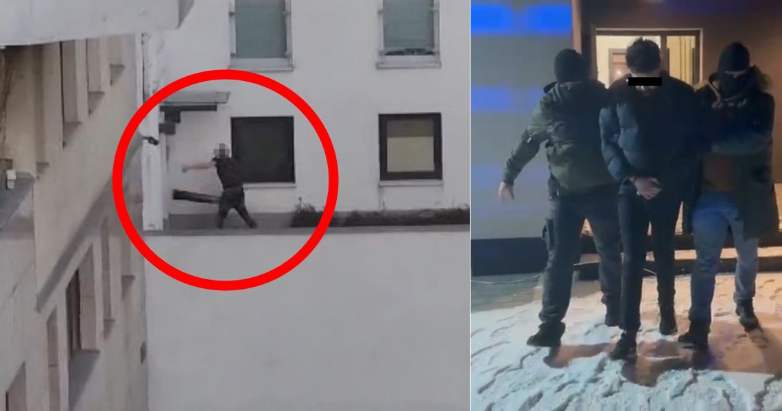 Skakał po dachu i balkonach i włamywał się do mieszkań. Policja: "udawał Spider-Mana"