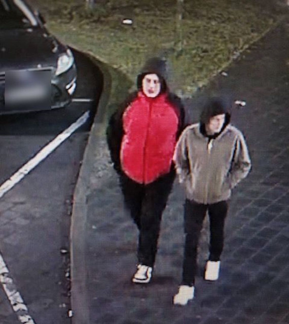 Skandaliczne zachowanie w bożonarodzeniowej szopce. Policja szuka mężczyzn ze zdjęcia