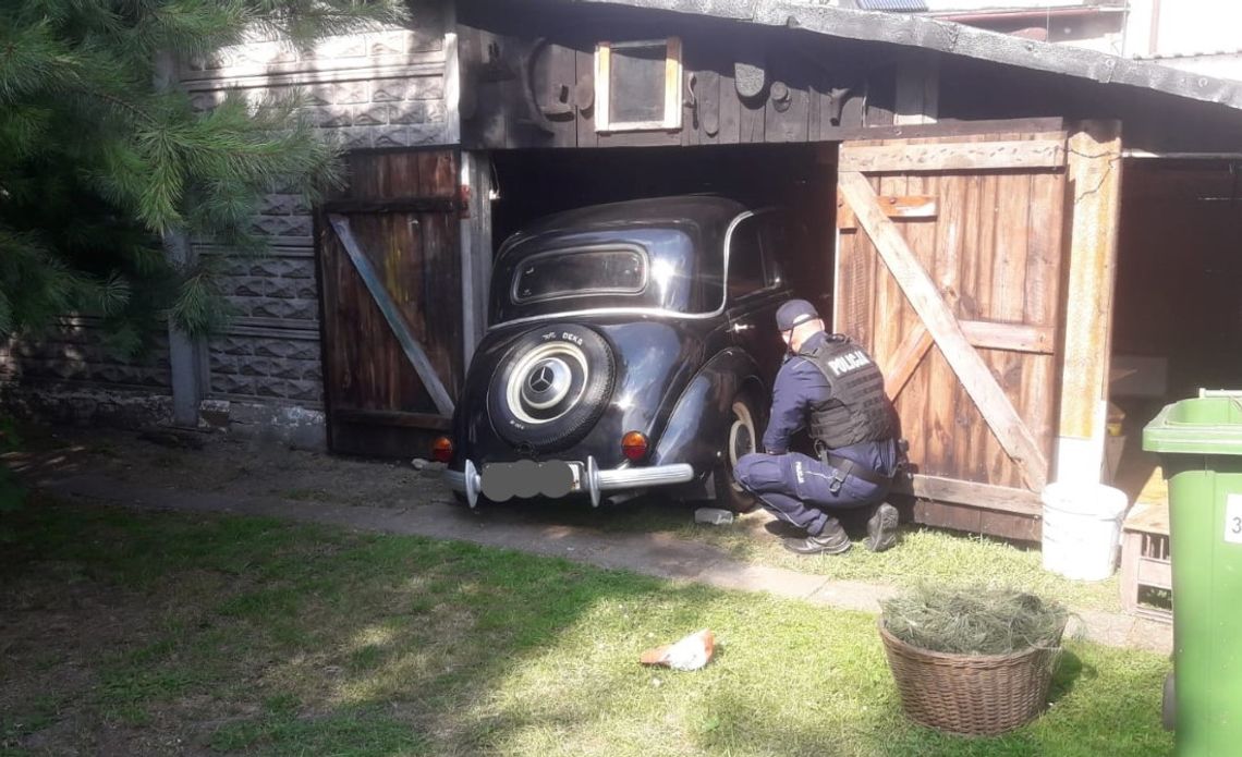 Śmierć podczas naprawy zabytkowego mercedesa. Auto przygniotło mężczyznę