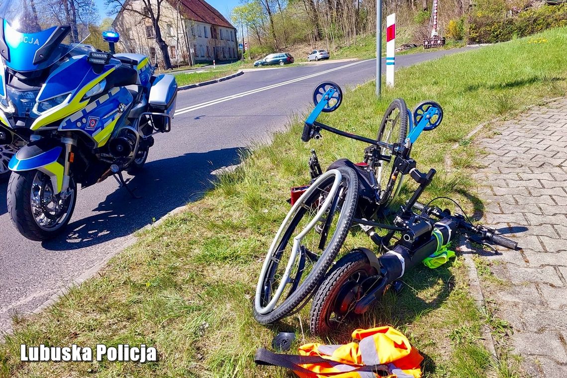 Śmiertelne potrącenie mężczyzny na wózku inwalidzkim. Sprawca zostawił go bez pomocy i odjechał