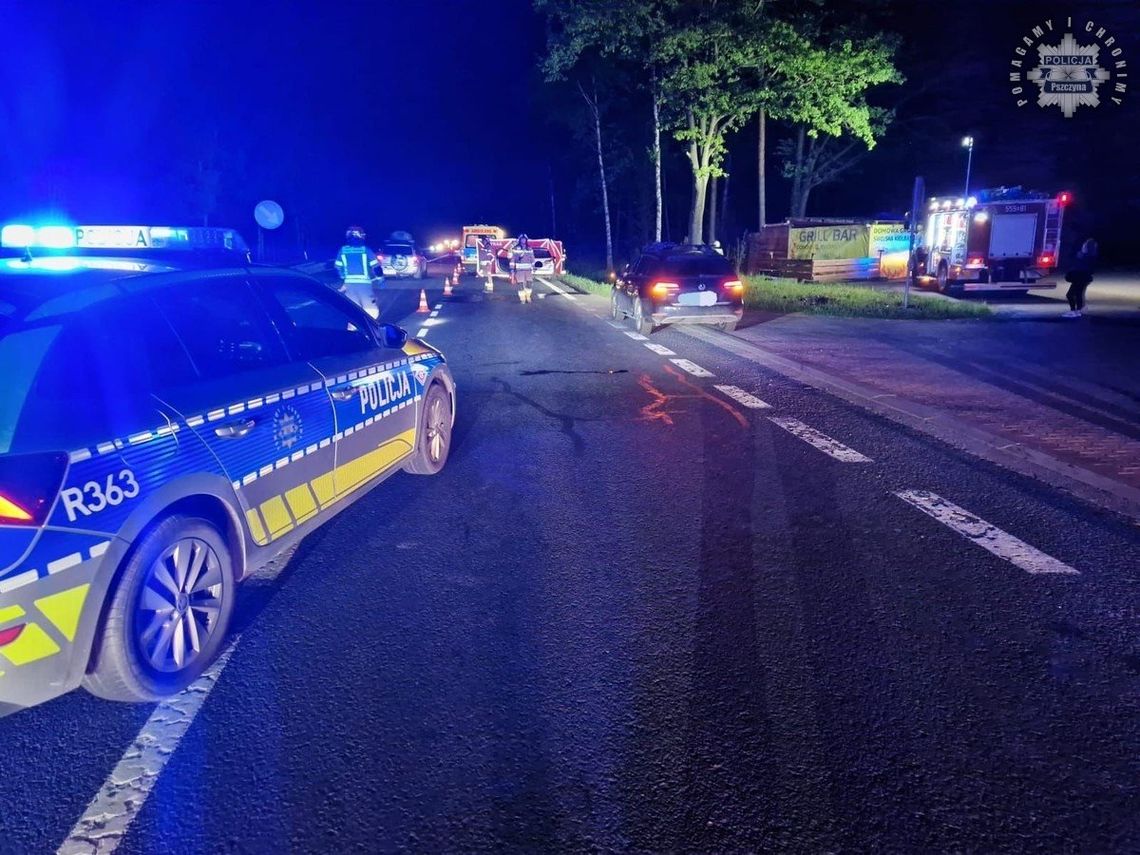 Śmiertelne potrącenie starszego mężczyzny. Przebiegał z rowerem po ruchliwej drodze