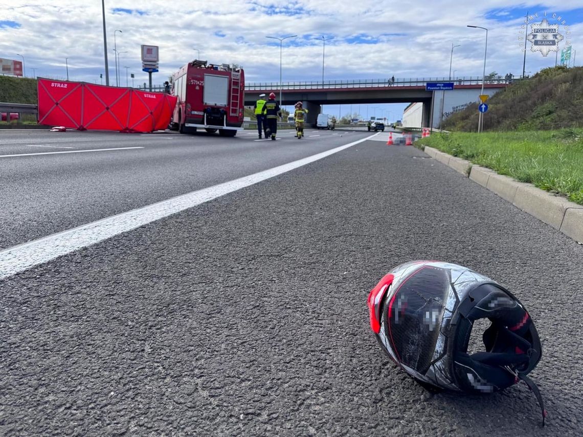 Śmiertelny wypadek 28-letniego motocyklisty. Podczas wyprzedzania stracił panowanie nad hondą