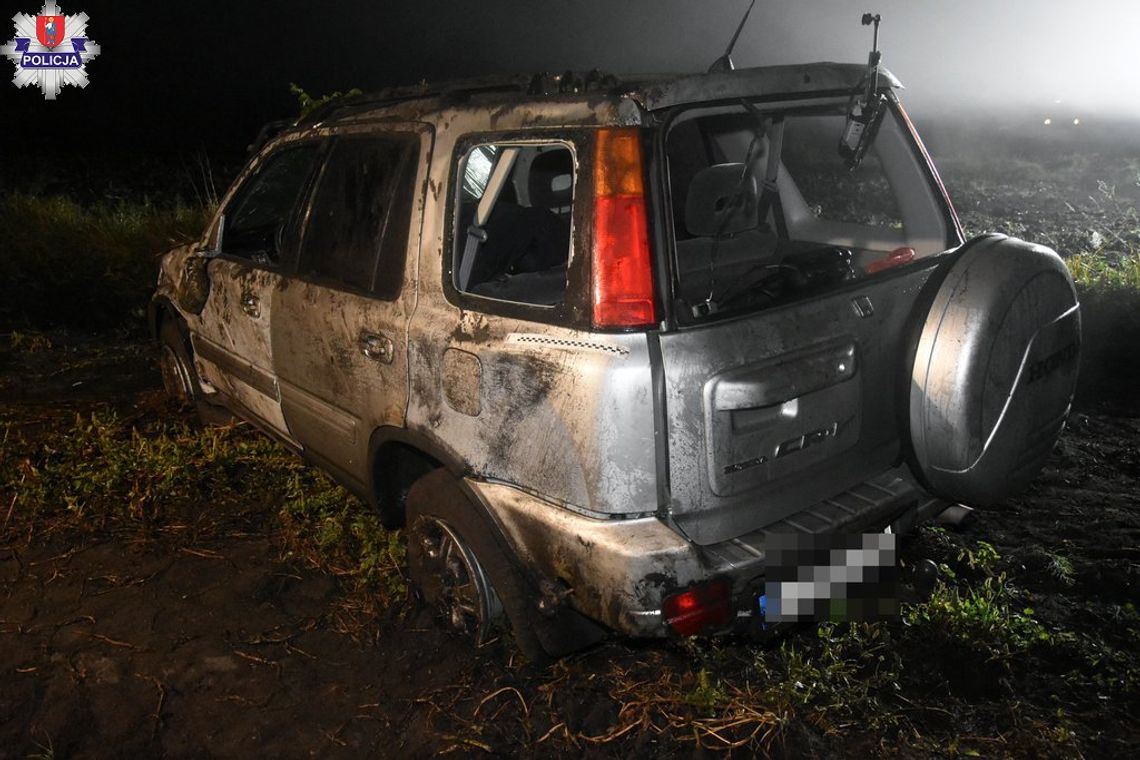 Śmiertelny wypadek na drodze gruntowej. Honda dachowała. Zginął mężczyzna siedzący za kierownicą Śmiertelny wypadek na drodze gruntowej. Honda dachowała. Zginął mężczyzna siedzący za kierownicą
