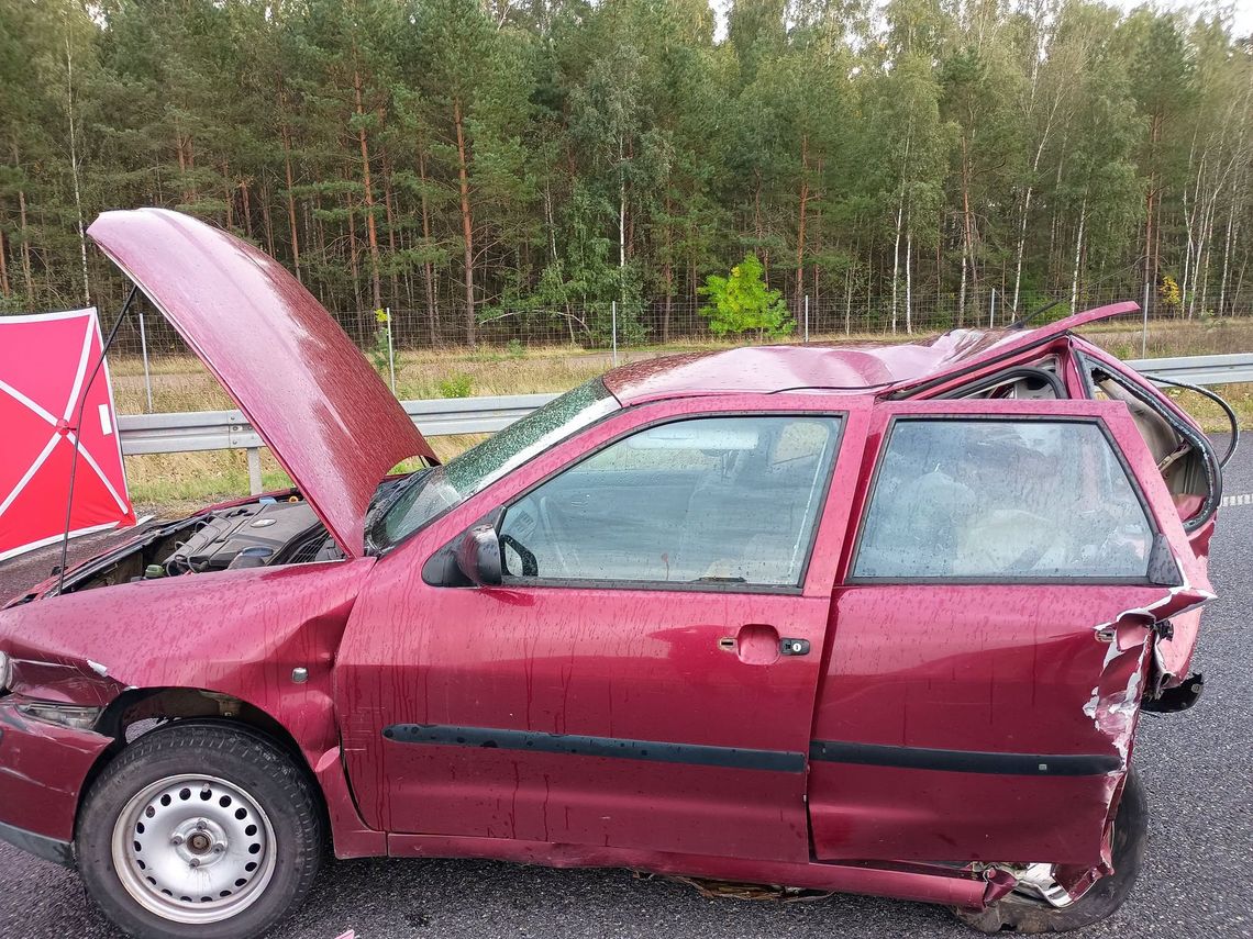 Śmiertelny wypadek na S8. Kierowca Mercedesa próbował uciec pieszo Śmiertelny wypadek na S8. Kierowca Mercedesa próbował uciec pieszo