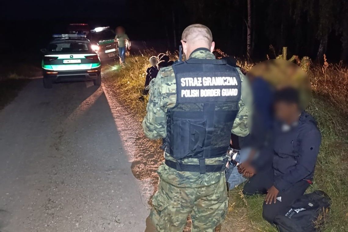 Straż Graniczna i Wojska Obrony Terytorialnej zatrzymały 14 nielegalnych imigrantów z Somalii