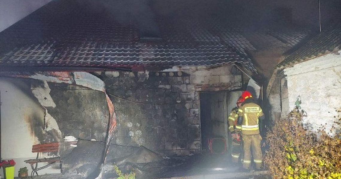 Świętokrzyskie: Tragiczny pożar domu. W płomieniach zginęła czteroosobowa rodzina