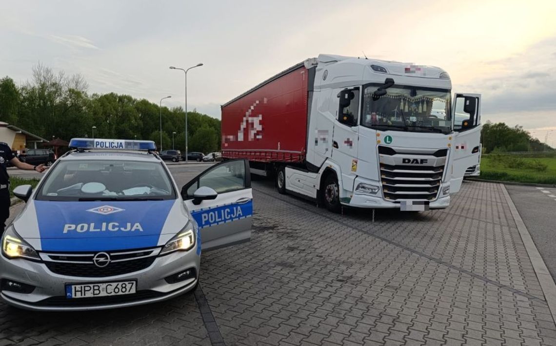 Szef doniósł policji na swojego pracownika. Kompletnie pijany kierował ciężarówką