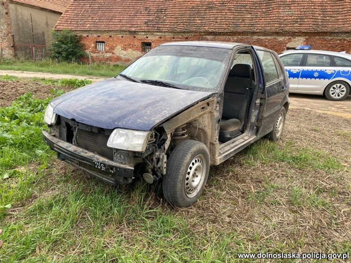 Takim gruchotem próbował uciec przed policją. Nie miał prawka i był pijany