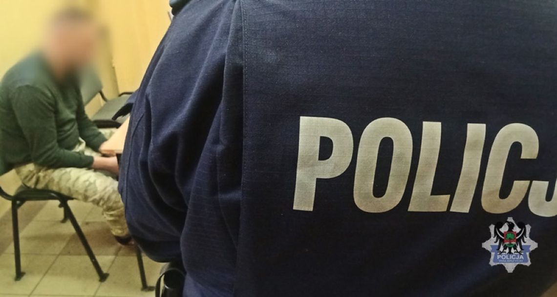 Terroryzował sąsiadów, jednego napadł, a policjantkę zwyzywał. Dwa dni wcześniej wyszedł z więzienia