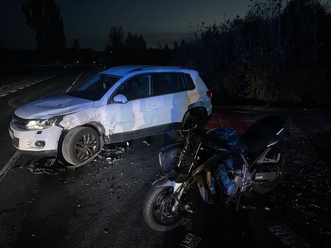 Tragiczna śmierć 44-letniego motocyklisty. Kierowca Volkswagena zajechał mu drogę