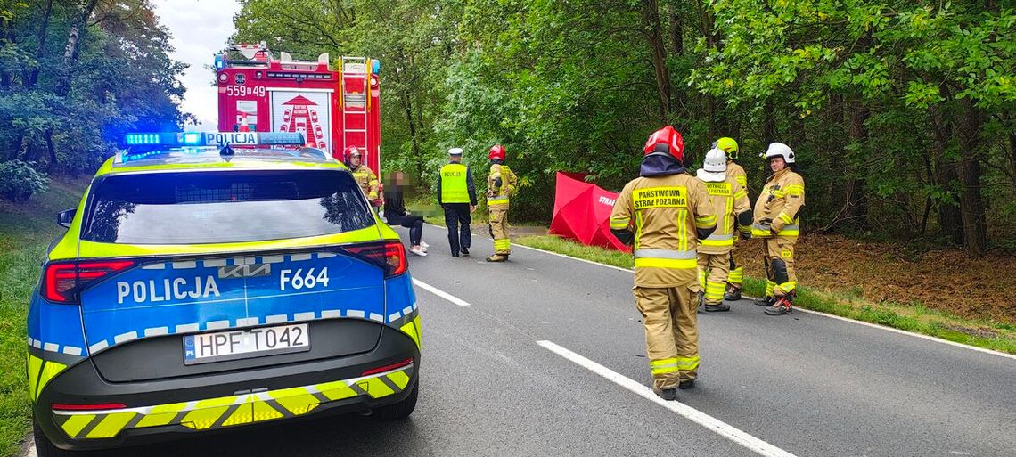 Tragiczny finał wyprzedzania. Pieszy zginął pod kołami dostawczaka Tragiczny finał wyprzedzania. Pieszy zginął pod kołami dostawczaka