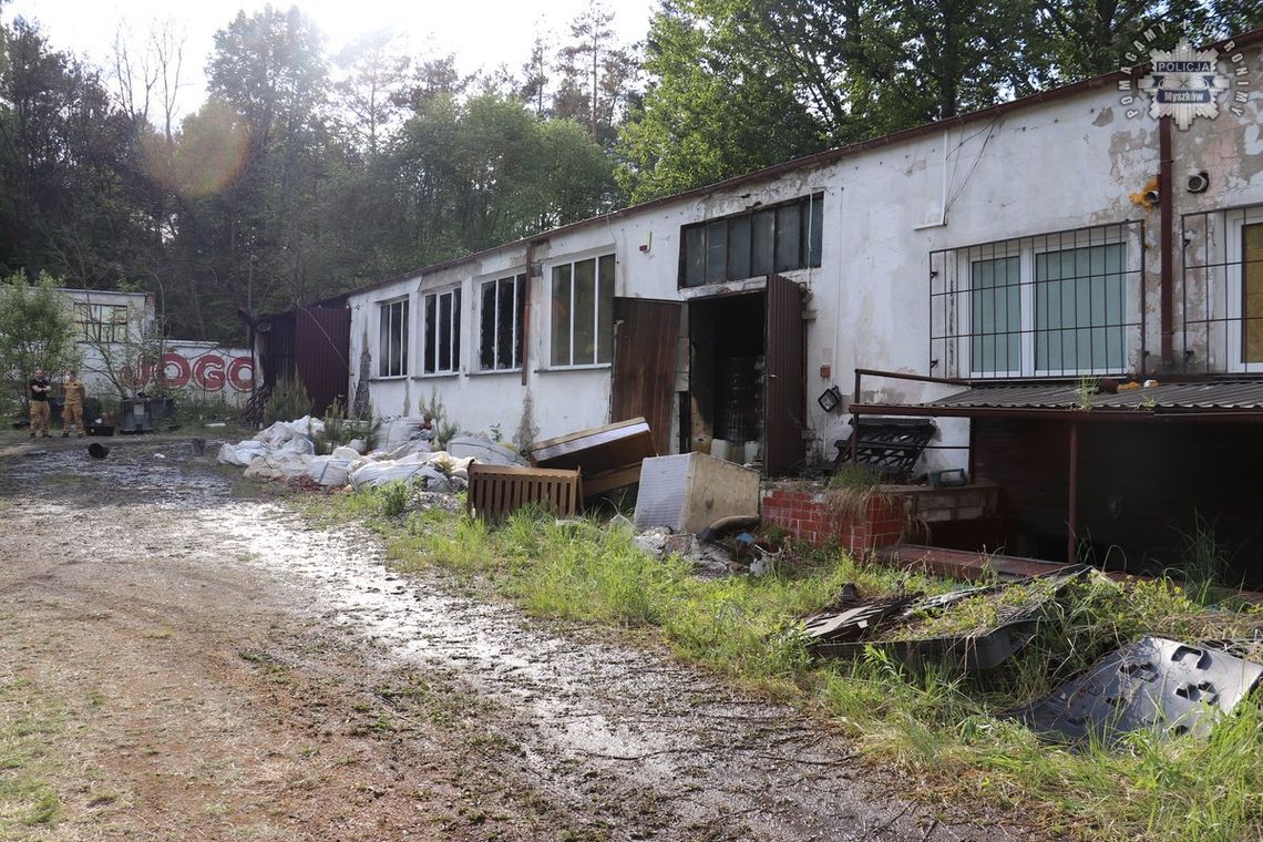 Tragiczny pożar na Śląsku. W spalonej stolarni znaleziono zwłoki 40-letniego mężczyzny