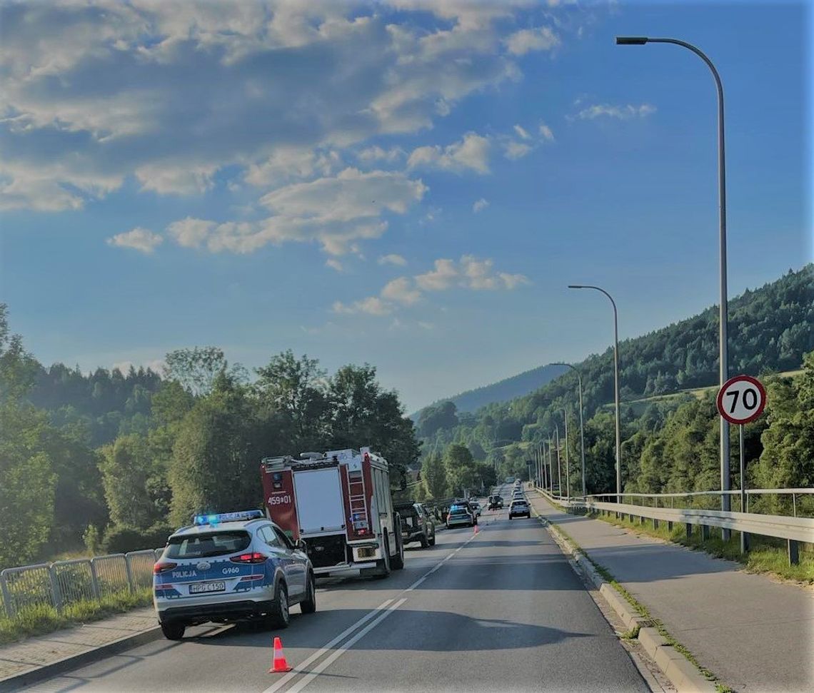 Tragiczny wypadek 30-letniej motocyklistki. Zginęła po uderzeniu w bariery energochłonne