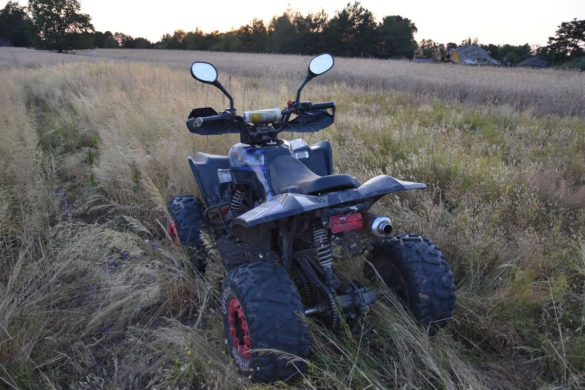 Tragiczny wypadek na quadzie. 14-latek znaleziony kilkanaście metrów od maszyny Tragiczny wypadek na quadzie. 14-latek znaleziony kilkanaście metrów od maszyny