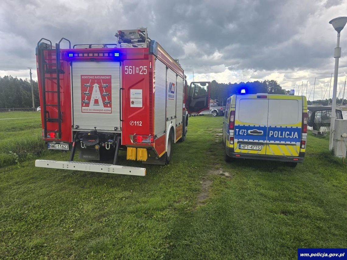 Tragiczny wypadek na skuterze wodnym. Kierujący maszyną wypadł do wody i utonął