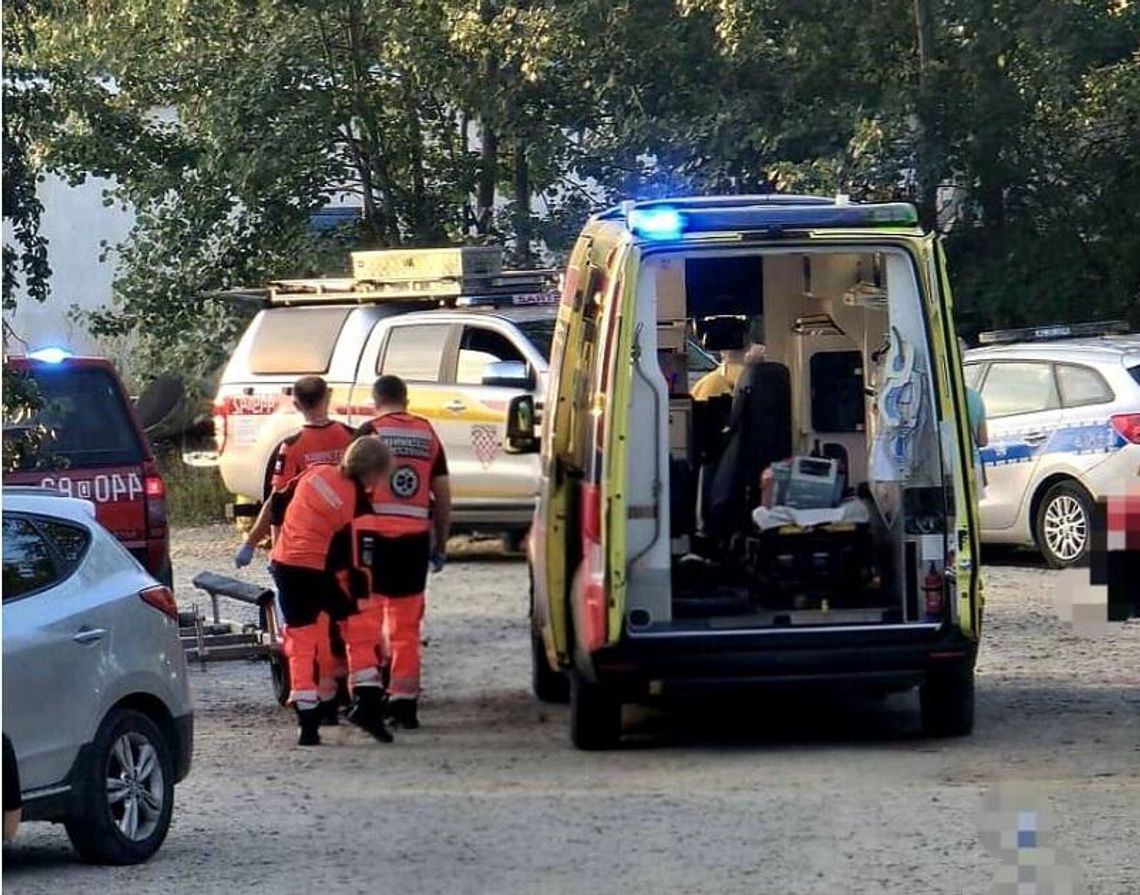 Tragiczny wypadek w nieczynnym kamieniołomie. Mężczyzna utonął po upadku i uderzeniu głową w skałę