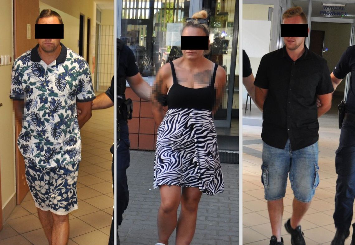 Troje włamywaczy zatrzymanych zaraz po obrobieniu mieszkania. Z łupami schowali się w lesie