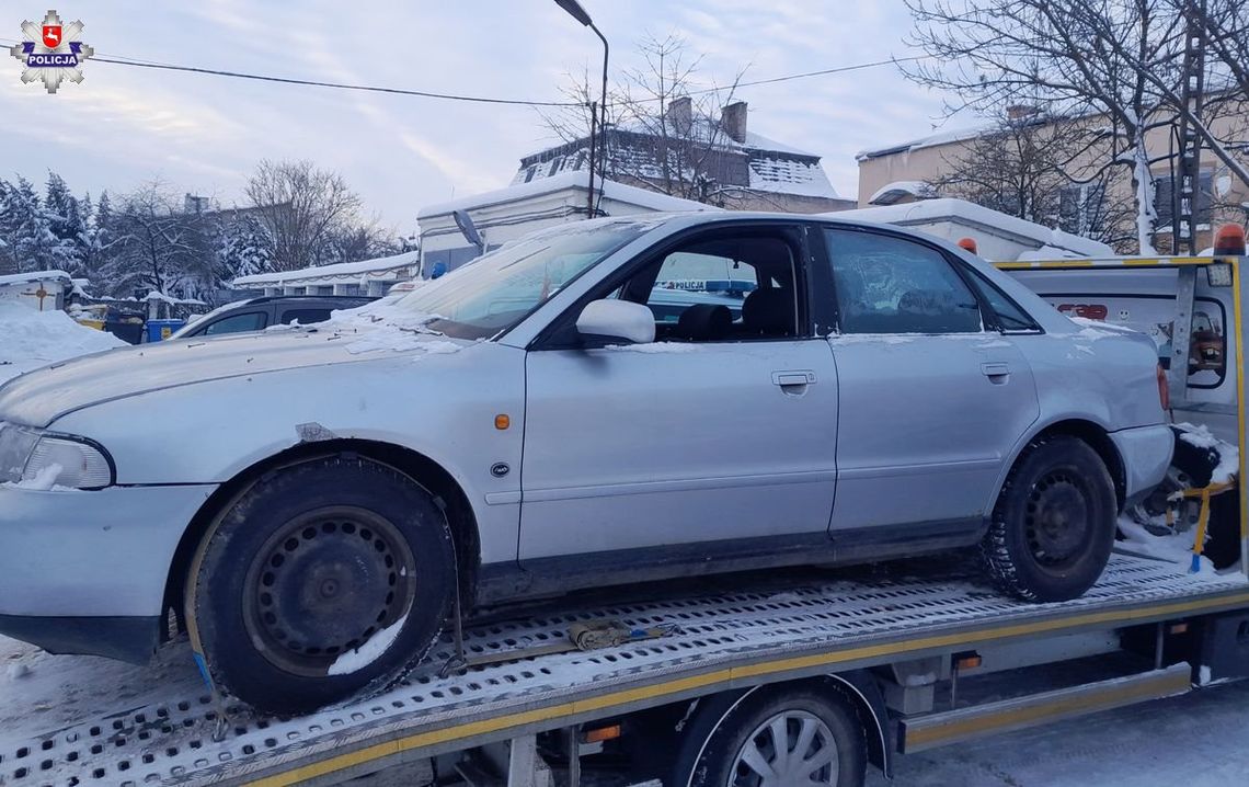 Trzej kolesie jeździli lawetą po mieście, włamywali się na chama do aut i wywozili je na złom