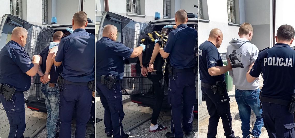 Trzej ścigani mężczyźni zaszyli się w pensjonacie. Ich towarzyszką była poszukiwana 18-latka