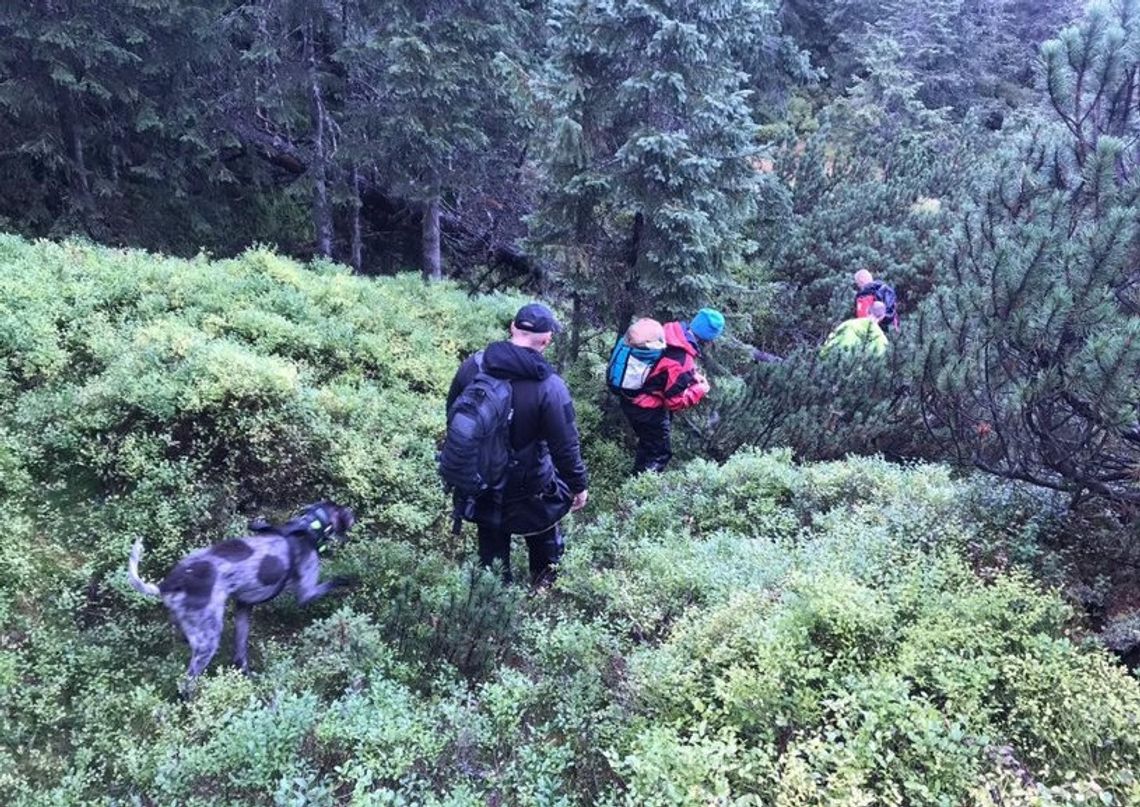 Turystka nie wróciła do schroniska, TOPR wszczął poszukiwania. Odnalazła się w policyjnym areszcie