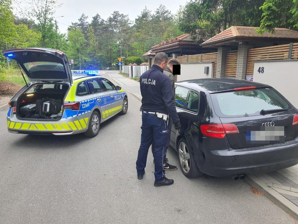 Uciekał przed policją, bo bał się promili. Był trzeźwy, ale wpadł przez narkotyki