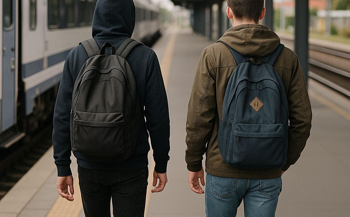 Uciekinierzy z domu dziecka namierzeni w pociągu i zatrzymani. Chcieli dojechać nad morze