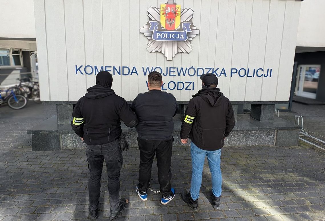 Udana akcja łódzkiej policji. Zatrzymani bojówkarze podejrzani o udział w gangu i inne przestępstwa