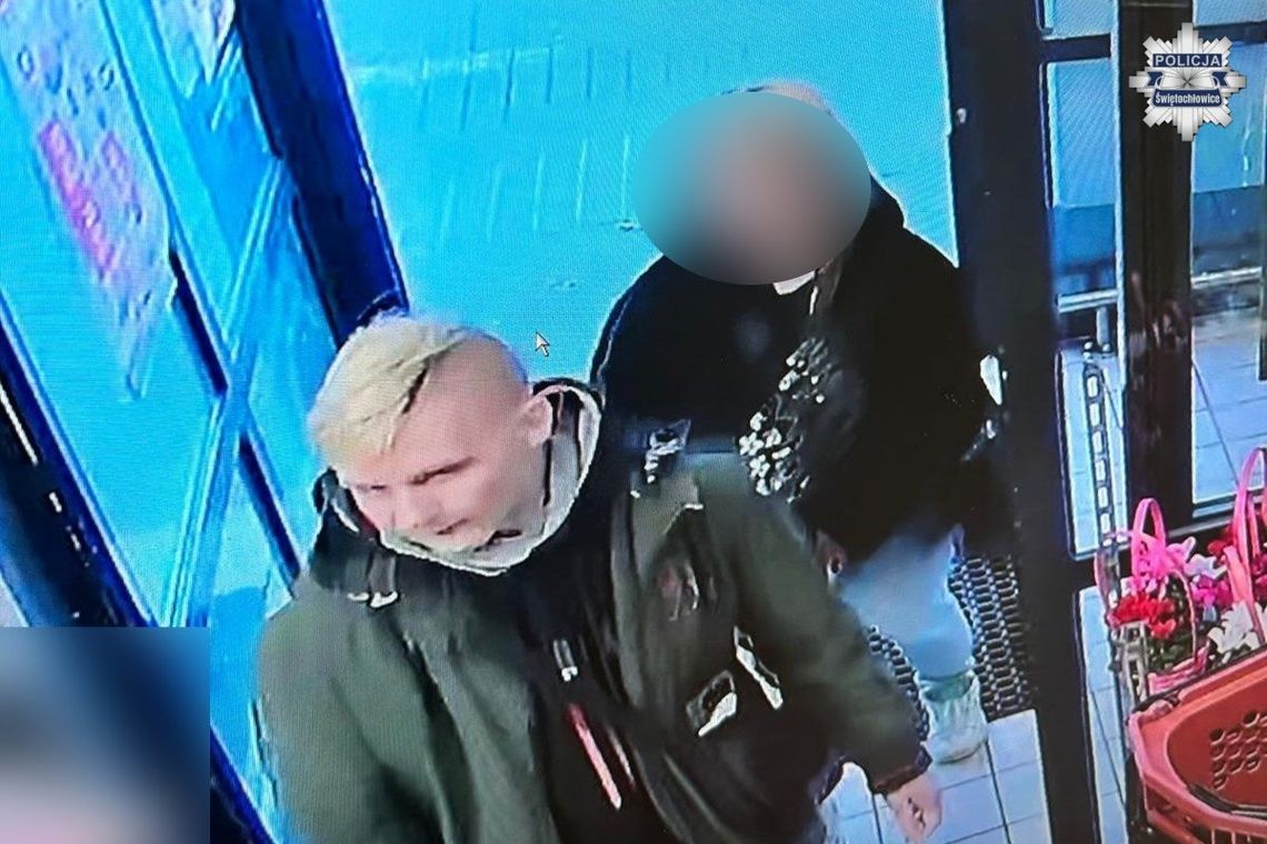 Ukradł alkohol i zaatakował ochroniarza pałką teleskopową. Policja opublikowała wizerunek sprawcy