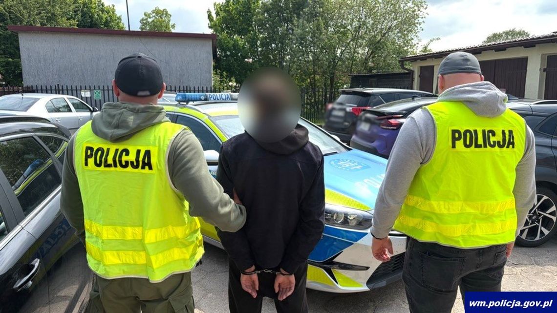 Ukradł rower, ale był tak pijany, że dał rady nawet go prowadzić. Mężczyzna leżał na chodniku