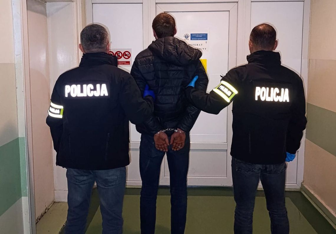 Ukrainiec zatrzymany za serię włamań i zniszczenie mienia. Dostał 10-letni zakaz wjazdu do Polski