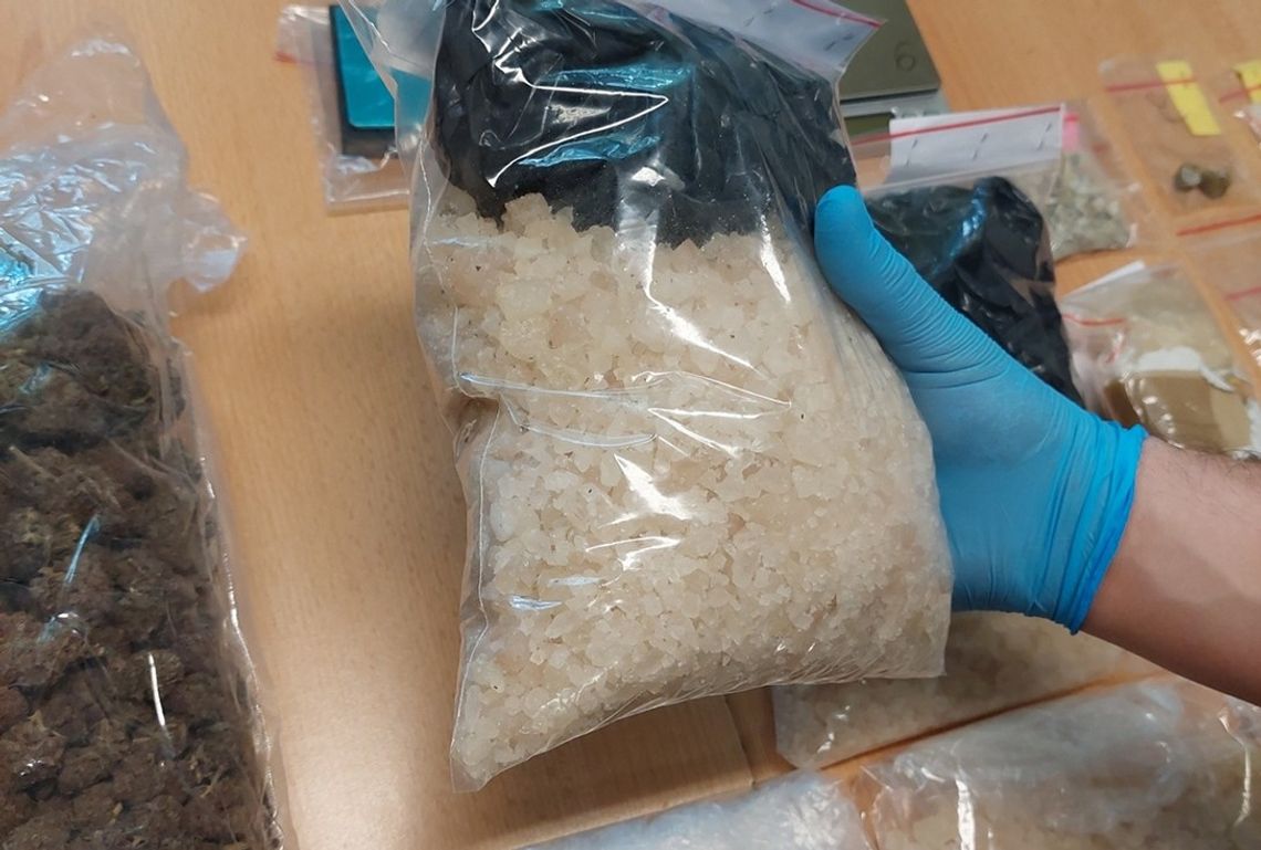 W samochodzie i mieszkaniach mieli prawie 3 kilogramy narkotyków. Dwaj młodzi mężczyźni aresztowani