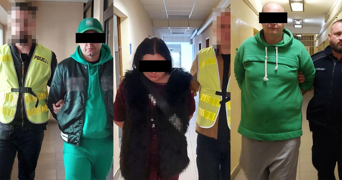 W trackie popijawy rzucili się na znajomego z młotkiem i nożem. Zatrzymano dwóch mężczyzn i kobietę