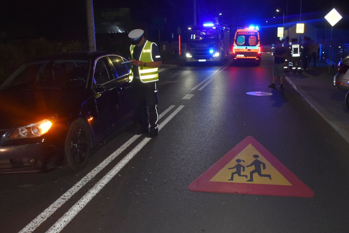 Wbiegli prosto pod rozpędzony samochód. Potrącona 15-latka była pijana