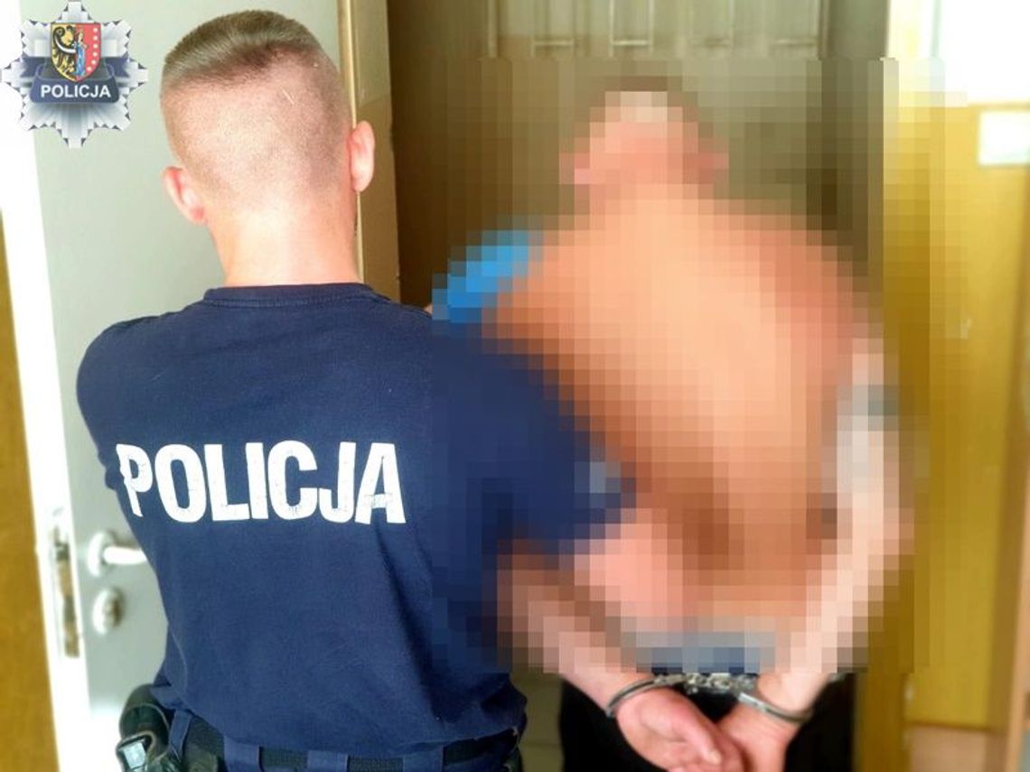 Wchodził do sklepu i brał, co chciał, bez płacenia. Podczas zatrzymania groził policjantom pobiciem