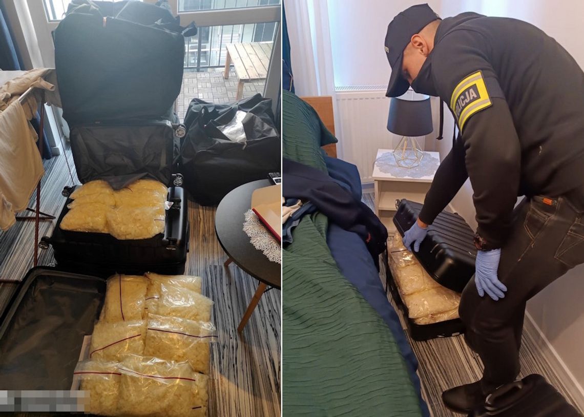 Wielki cios w narkobiznes. 170 kg narkotyków w torbach i walizkach w mieszkaniu. WIDEO Wielki cios w narkobiznes. 170 kg narkotyków w torbach i walizkach w mieszkaniu. WIDEO