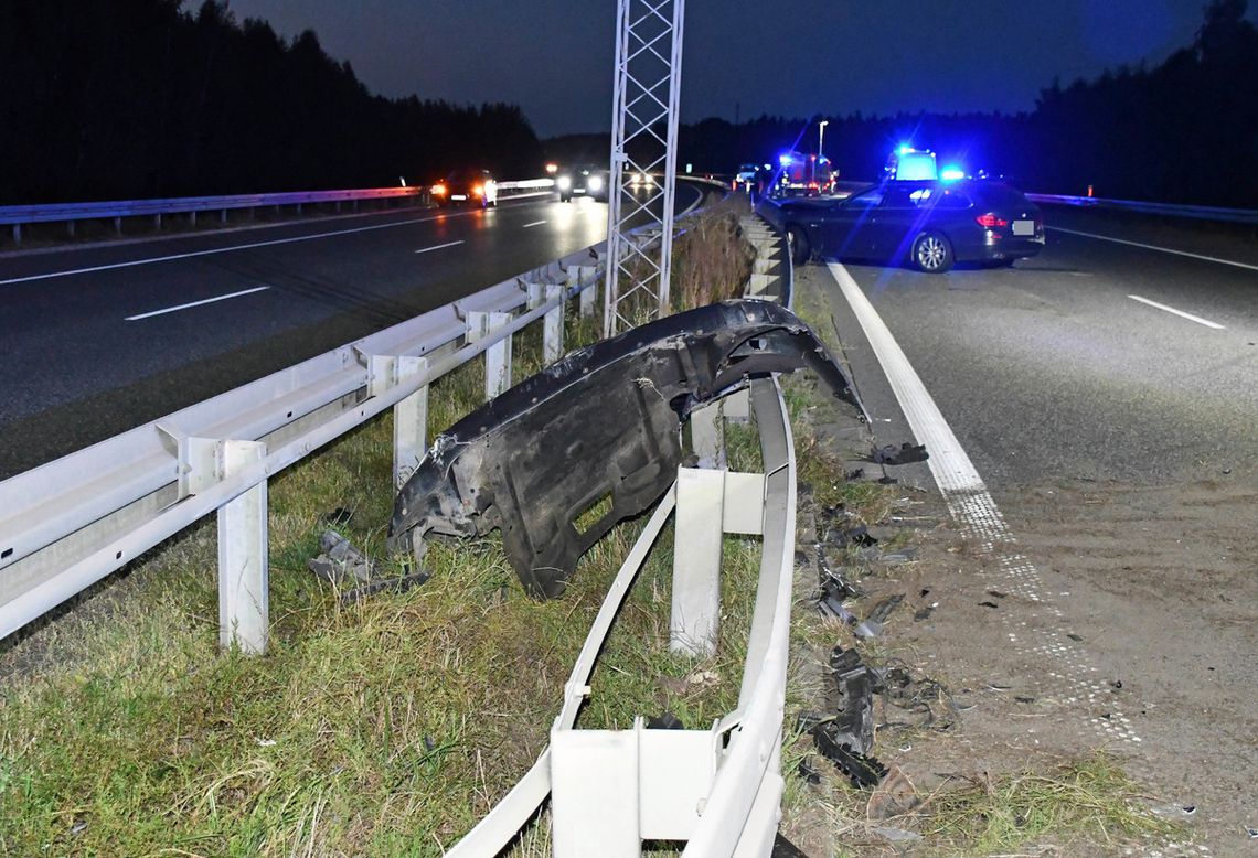 Wjechał w inne auto, zostawił kumpli w aucie i uciekł. Tłumaczył, że i tak był najtrzeźwiejszy