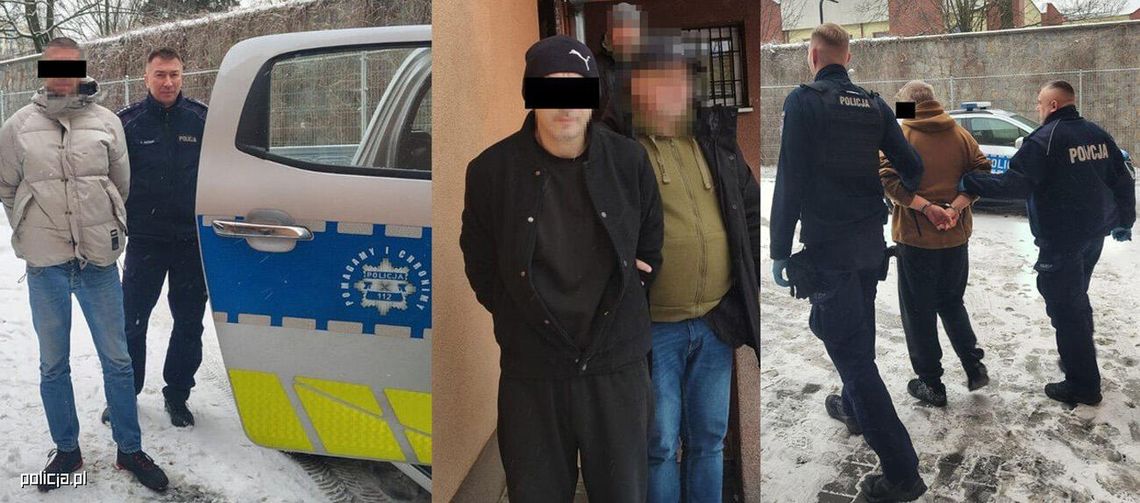 Włamali się do mieszkania kobiety, grozili jej i zabrali leki. Cała trójka Nowy Rok zaczęła w areszcie