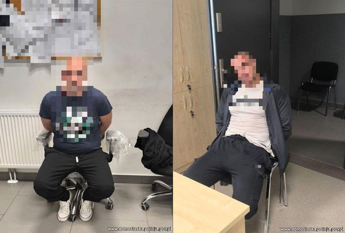 Włamywacze poszli na robotę, ale to nie był ich szczęśliwy dzień. Zostali złapani na gorącym uczynku