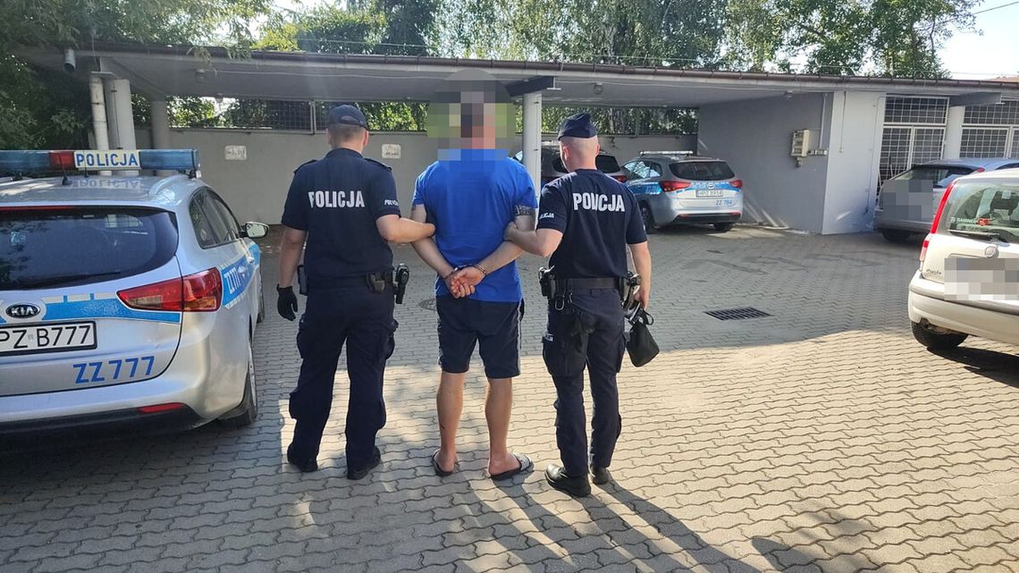 Wpadł na kradzieży alkoholu. Okazało się, że ma do odbycia ponad 7 lat więzienia