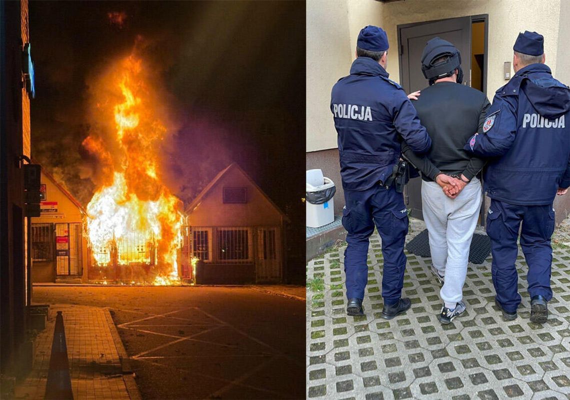 Wpadli do pawilonu, pobili dwóch mężczyzn, a potem puścili wszystko z dymem. Chcieli zatrzeć ślady Wpadli do pawilonu, pobili dwóch mężczyzn, a potem puścili wszystko z dymem. Chcieli zatrzeć ślady