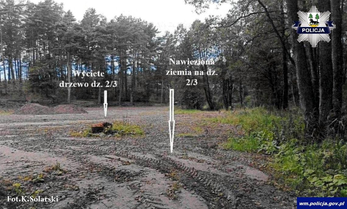 Wszedł za linię jeziora z ciężkim sprzętem i zaczął ją sobie urządzać. Kara 20 tysięcy Wszedł za linię jeziora z ciężkim sprzętem i zaczął ją sobie urządzać. Kara 20 tysięcy